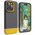 Чехол Elago Glide для iPhone 14 Pro, цвет Темно-серый/Желтый (ES14GL61PRO-DGYYE)