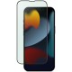 Защитное стекло Uniq Optix Vision care (anti-blue) (+installer) для iPhone 13/13 Pro/14 с черной рамкой (IP6.1(2022)-VISCARE)