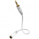 Аудио кабель Eagle Cable High Standard Mini(m)-Mini(f) 1.6 м, цвет Белый (20071116)