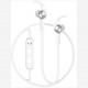 Наушники Baseus Licolor Magnet Bluetooth Earphone, цвет Серебристый/Белый (NGB11-02)