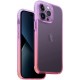 Чехол Uniq Combat Duo для iPhone 14 Pro, цвет Лавандовый/Розовый (Lavender/Pink) (IP6.1P(2022)-CDLAVPNK)