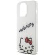 Чехол Hello Kitty Crossbody PC/TPU Dreaming Kitty + PU Strass strap Hard для iPhone 15 Pro Max, цвет Белый (HKHCP15XHKDSCE)