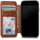 Чехол-книжка Sena Wallet Book Leather Folio Case для iPhone 7/8/SE 2020, цвет Коричневый (SFD27806ALUS)