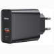 Сетевое зарядное устройство Baseus Speed PPS Quick charger C+U 30W EU, цвет Черный (CCFS-C01)