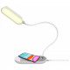Настольная лампа Momax Q.Led Flex mini lamp with wireless charging QL5 с функцией беспроводной зарядки, цвет Белый