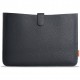 Чехол Bustha JUMP Slim Sleeve Leather для MacBook Air/Pro 13"/14" (18/22), цвет Темно-синий (Navy) (BST755376)