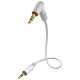 Аудио кабель Eagle Cable High Standard Mini(m)-Mini90(m) 0.8 м, цвет Белый (20071308)