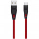 Кабель Xiaomi ZMI AL706 Type-C to USB SuperTough 1 м, цвет Красный