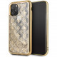 Чехол Guess Liquid glitter 4G Peony Hard для iPhone 11 Pro, цвет Золотой (GUHCN58PEOLGGO)