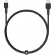 Кабель Aukey Braided Nylon USB Type-C - Lightning 3А 1.2 м, цвет Черный (CB-CL1 BLACK)