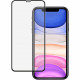 Защитное стекло Hardiz Premium Tempered Glass Full Screen Cover для iPhone 11/XR с черной рамкой (HRD186101)