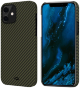 Чехол Pitaka MagEZ Case для iPhone 12 mini, цвет Черный/Желтый (Twill) (KI1205)