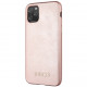 Чехол Guess Silicone Saffiano Hard для iPhone 11 Pro Max, цвет Розовый (GUHCN65SLSAPI)
