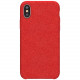 Чехол Baseus Original Super Fiber для iPhone XS Max, цвет Красный (WIAPIPH65-YP09)