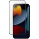 Защитное стекло Uniq Optix Vivid (true colors) (+installer) для iPhone 14 Pro Max с черной рамкой (IP6.7PM(2022)-VIVIDCLEAR)