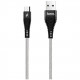 Кабель Hoco U32 Unswerving Micro-USB 2.4 А 1.2 м, цвет Черный
