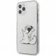 Чехол Karl Lagerfeld PC/TPU Choupette Fun Hard для iPhone 12 Pro Max, цвет Прозрачный (KLHCP12LCFNRC)