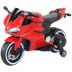 Электромотоцикл RiverToys MOTO A001AA, цвет Красный (A001AA-RED)