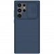 Nillkin для Galaxy S22 Ultra чехол CamShield Silky Silicone case Blue