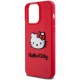 Чехол Hello Kitty 3D Rubber Kitty Head Hard для iPhone 15 Pro Max, цвет Пурпурный (HKHCP15X3DKHSF)