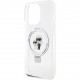 Чехол Karl Lagerfeld PC/TPU + Ring stand NFT Karl & Choupette Hard (MagSafe) для iPhone 14 Pro Max, цвет Прозрачный (KLHMP14XHMRSKCH)