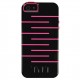 Чехол Tylt Zig Zag для iPhone 5/5s/SE, цвет Черный/Розовый (ip5dpzznp-t)