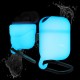Водонепроницаемый чехол Elago AirPods Waterproof Hang Case для AirPods, цвет Белый с синим свечением в темноте (Nightglow blue) (EAPWF-LUBL)