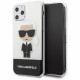 Чехол Karl Lagerfeld TPU/PC collection Karl Iconik Hard для iPhone 11 Pro, цвет Прозрачный (KLHCN58TPUTRIC)