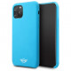 Чехол MINI Liquid silicone Hard для iPhone 11 Pro, цвет Голубой (MIHCN58SIBL)