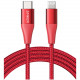 Кабель Anker PowerLine+ II USB Type-C - Lightning MFI 1.8 м, цвет Красный (A8653H91)