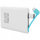 Внешний аккумулятор Elari PowerCard 2500 мАч Micro-USB/Lightning - адаптер, цвет Белый
