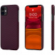 Чехол Pitaka MagEZ Case для iPhone 11, цвет Черный/Красный (Twill) (KI1103R)