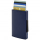 Кожаный каскадный кошелек Ogon Cascade Wallet, цвет Темно-синий (CL navy-blue)