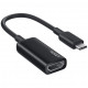 Переходник Aukey USB-C на HDMI 2.0 4K 60Hz, цвет Черный (CB-A29)