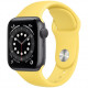Умные часы Apple Watch Series 6 GPS, 40 мм, корпус из алюминия цвет "Серый космос", спортивный ремешок цвет "Имбирь"