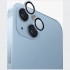 Защитное стекло Uniq OPTIX Camera Lens protector Aluminium для камеры iPhone 15/15 Plus, цвет Синий (IP6.1-6.7(2023)-ALENSBLU)