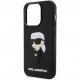 Чехол Karl Lagerfeld 3D Rubber NFT Karl Ikonik Hard для iPhone 13 Pro Max, цвет Черный (KLHCP13X3DRKINK)