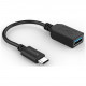 Переходник Anker USB-C to USB 3.0 (f) Adapter, цвет Черный (A8161011)