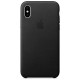 Кожаный чехол Apple для iPhone X, цвет Чёрный (MQTD2ZM/A)