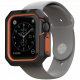 Чехол Urban Armor Gear (UAG) Civilian Watch Case для Apple Watch 40 мм, цвет Черный/Оранжевый (1A149D114097)