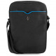 Сумка Maserati Gransport Bag Nylon для планшетов 10", цвет Черный с синей полоской (MAGTRTB10BKB)