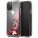 Чехол Guess Liquid Glitter Hard для iPhone 11 Pro, цвет Красный (GUHCN58GLHFLRA)