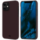 Чехол Pitaka MagEZ Case для iPhone 12, цвет Черный/Красный (Plain)