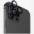 Защитное стекло Uniq OPTIX Camera Lens protector Aluminium для камеры iPhone 15 Pro Max, цвет Черный (IP6.7P(2023)-ALENSBLK)