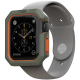 Чехол Urban Armor Gear (UAG) Civilian Watch Case для Apple Watch 44 мм, цвет Оливковый/Оранжевый (1A148D117297)