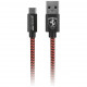 Кабель Ferrari Sync & Charge USB-C 1.5 м, цвет Красный (FETCNYTCBK)