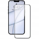 Защитное стекло Baseus Full Glass 0.3 мм (2 pcs+installation) для iPhone 13 Pro Max/14 Plus с черной рамкой (SGQP010201)