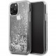 Чехол Guess Liquid Glitter Hard для iPhone 11 Pro, цвет Серебристый (GUHCN58GLHFLSI)