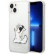 Чехол Karl Lagerfeld PC/TPU Choupette Fun Hard для iPhone 14 Plus, цвет Прозрачный (KLHCP14MCFNRC)