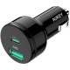 Автомобильное зарядное устройство Aukey USB-C Car Charger  with Power Delivery 2.0, цвет Черный (CC-Y7)